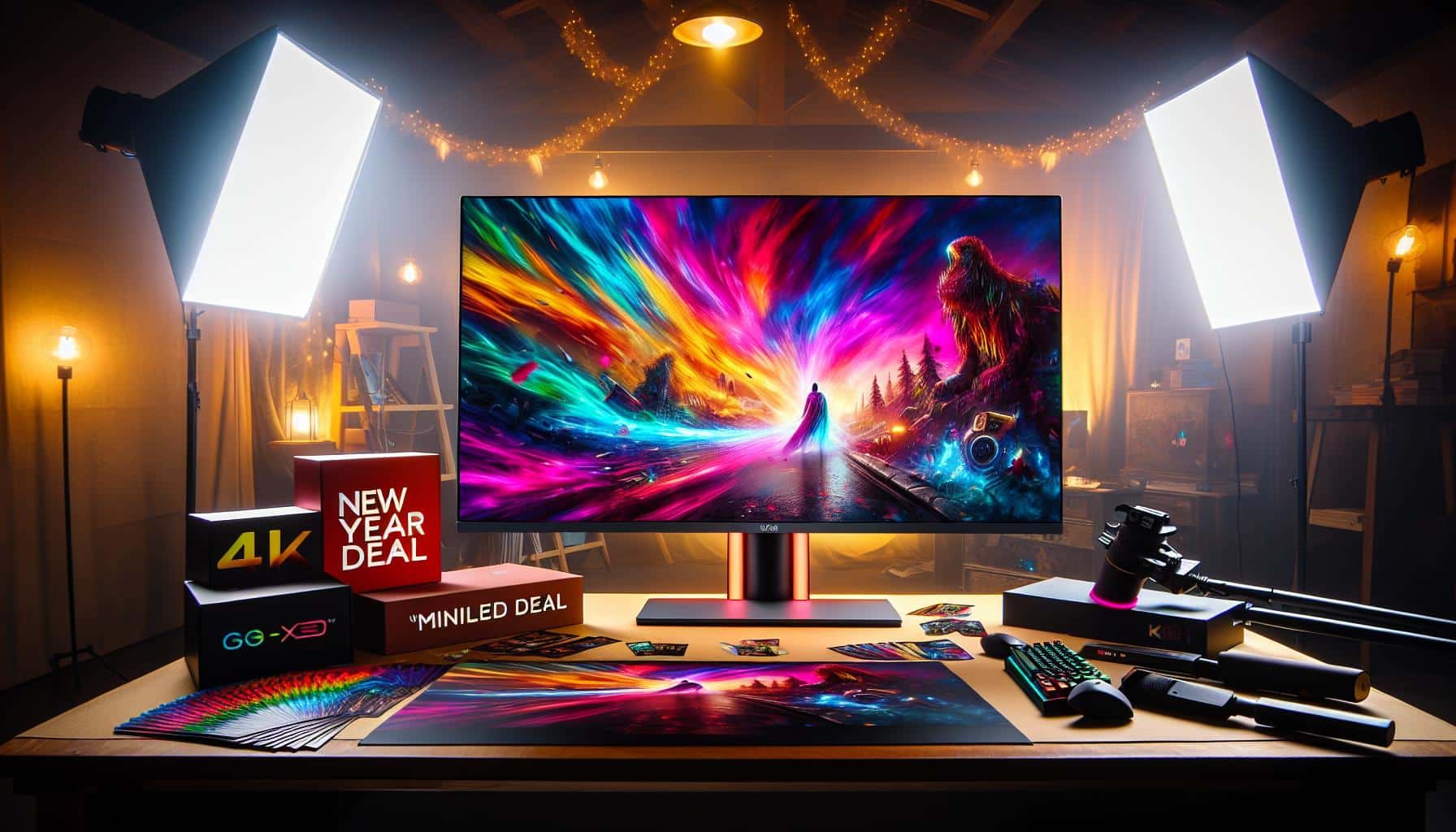Grab the New Year Deal: Cooler Master 4K MiniLED Gaming Monitor on Amazon | FinOracle