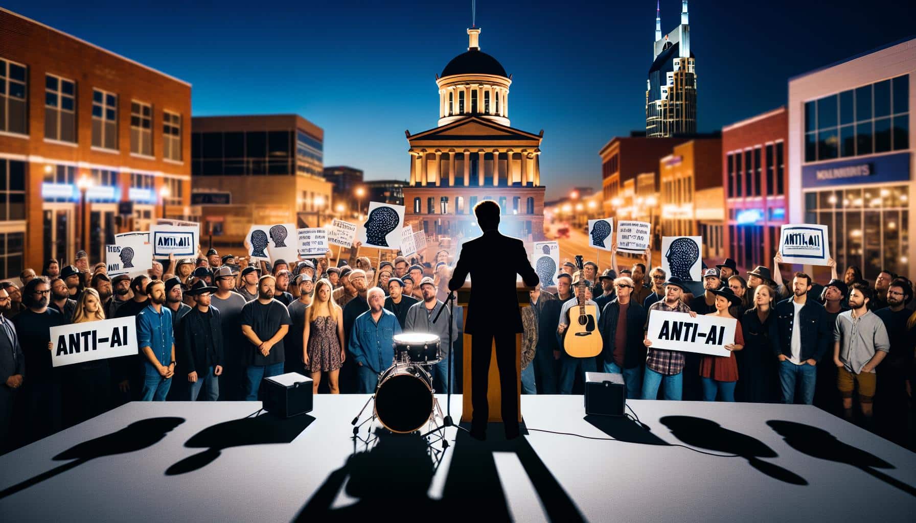 Music Artists in TN Rally Behind Anti-AI Legislation | FinOracle