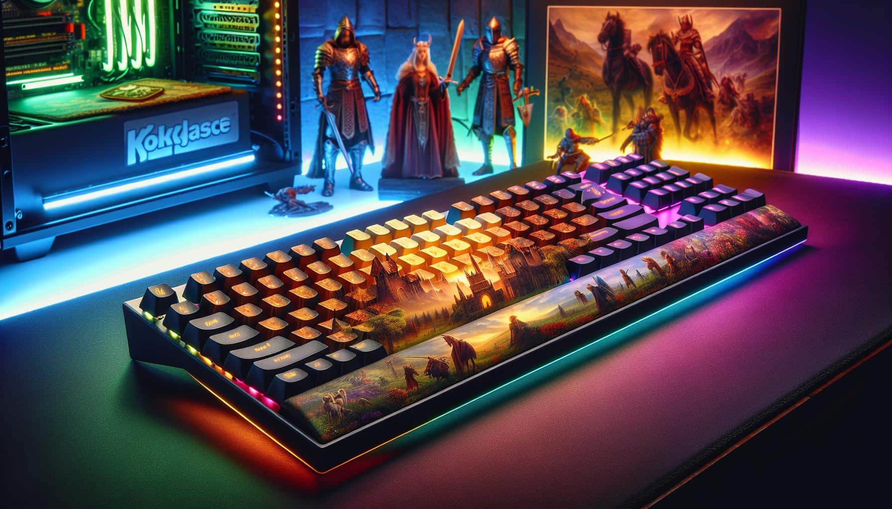 "The Rohan Gaming Keyboard: A Must-Have for Tolkien Fans" | FinOracle