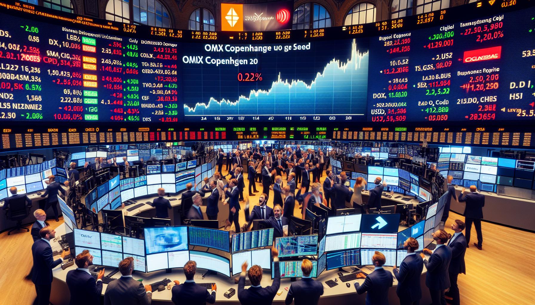 Denmark Stocks Rise, OMX Copenhagen 20 Up 0.22% | FinOracle