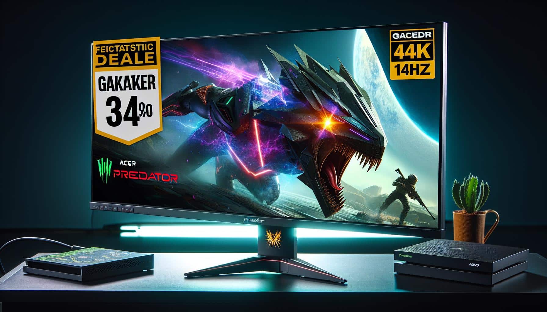 Acer Predator 4K Gaming Monitor: Price Cut in Amazon Deal | FinOracle
