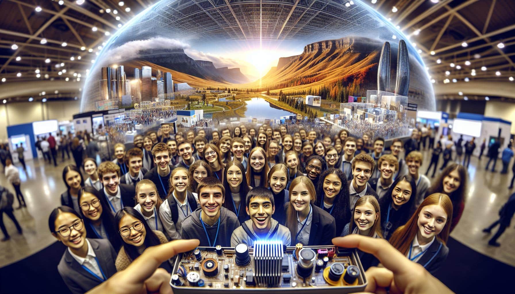 Local Students Dominate Tech Fair with Innovative Projects | FinOracle