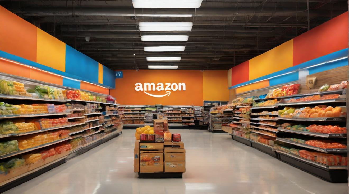Amazon Challenges Walmart: Mass-Market Grocery Showdown | FinOracle