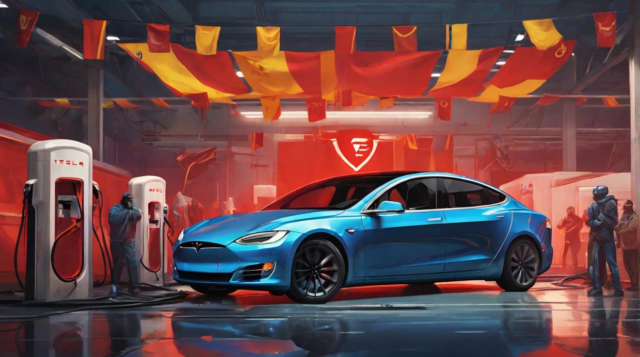 Swedish Unions Target Tesla Superchargers in Labour Dispute | FinOracle