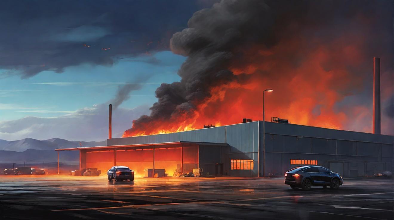 Tesla's Berlin Plant Shuts Down After Suspected Arson | FinOracle