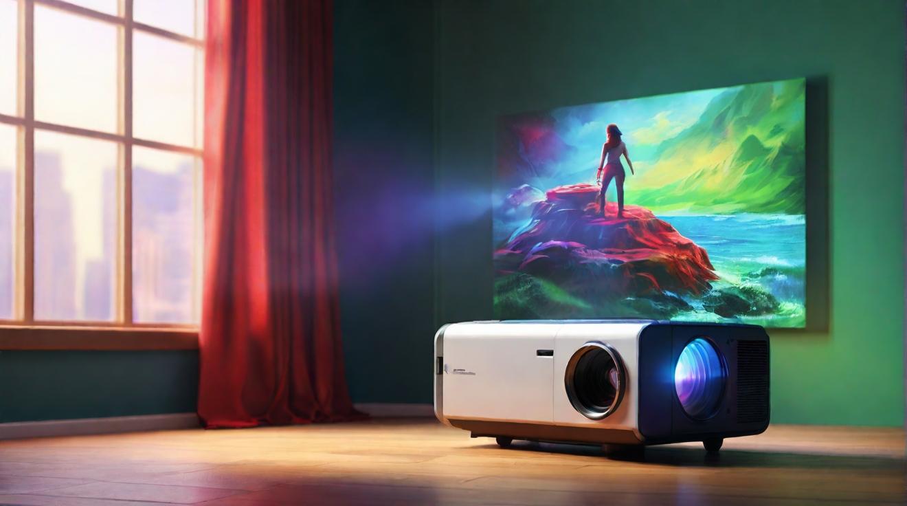 Anker Portable Android Projector: Experience 120-inch Entertainment | FinOracle