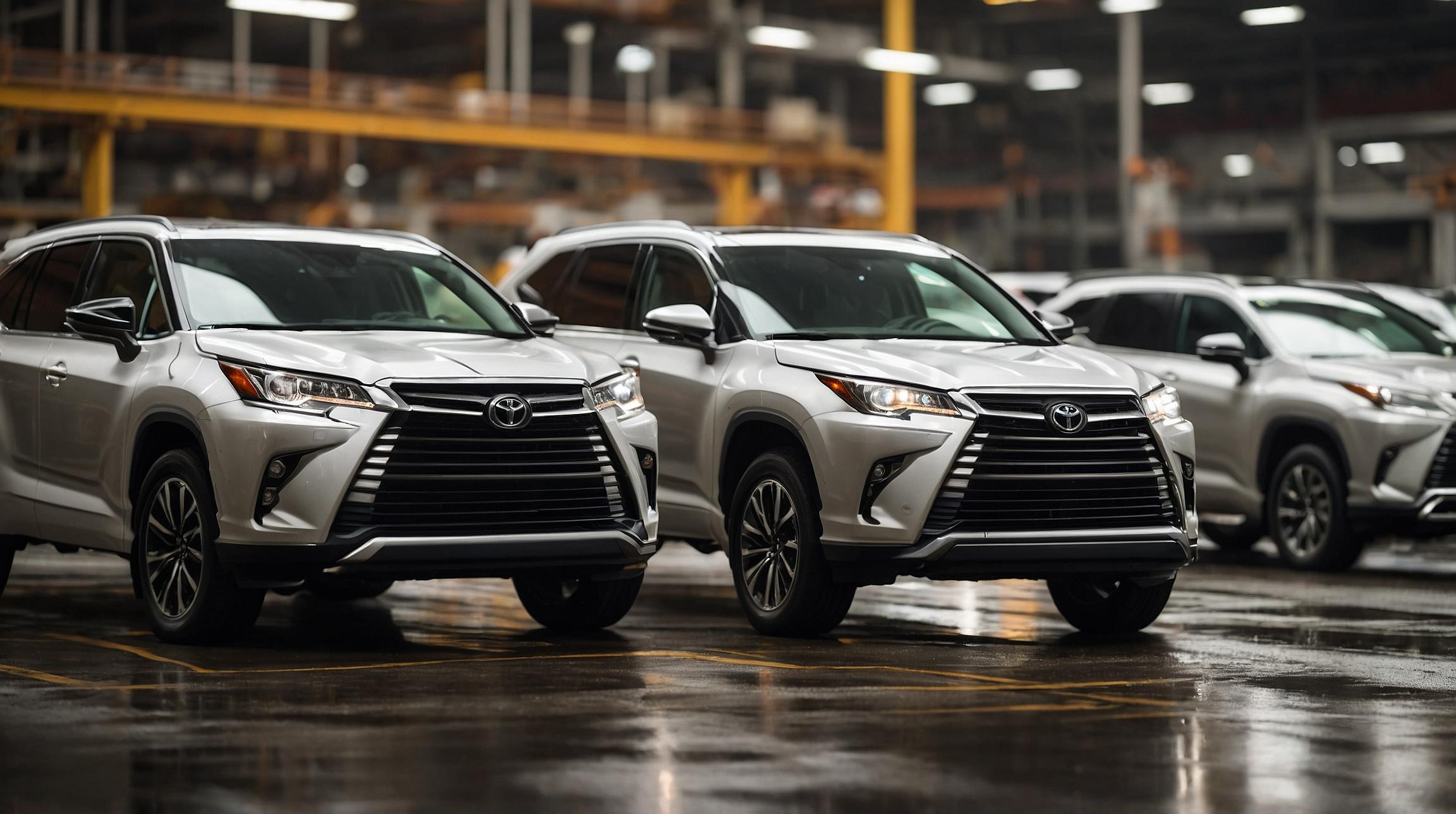 Toyota Halts Grand Highlander, Lexus TX SUV Deliveries Over Air Bag Issue | FinOracle