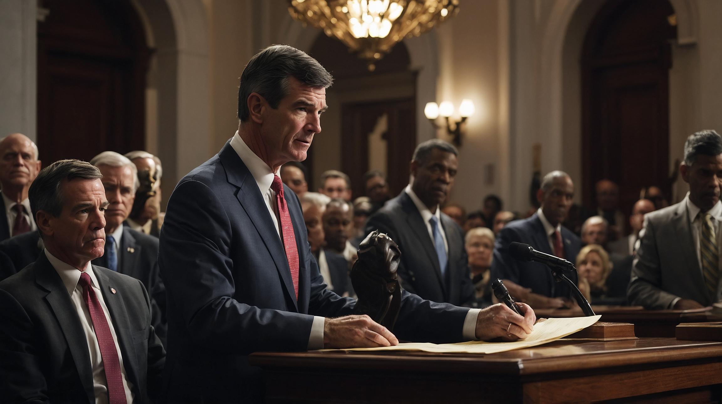Cooper Vetoes Controversial Bill on Protests and Campaign Finance | FinOracle