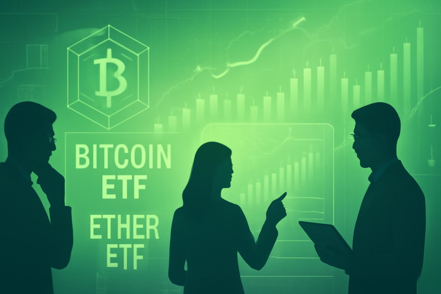 Spot Bitcoin and Ether ETFs See Strong Inflows Reflecting Growing Institutional Interest | FinOracle