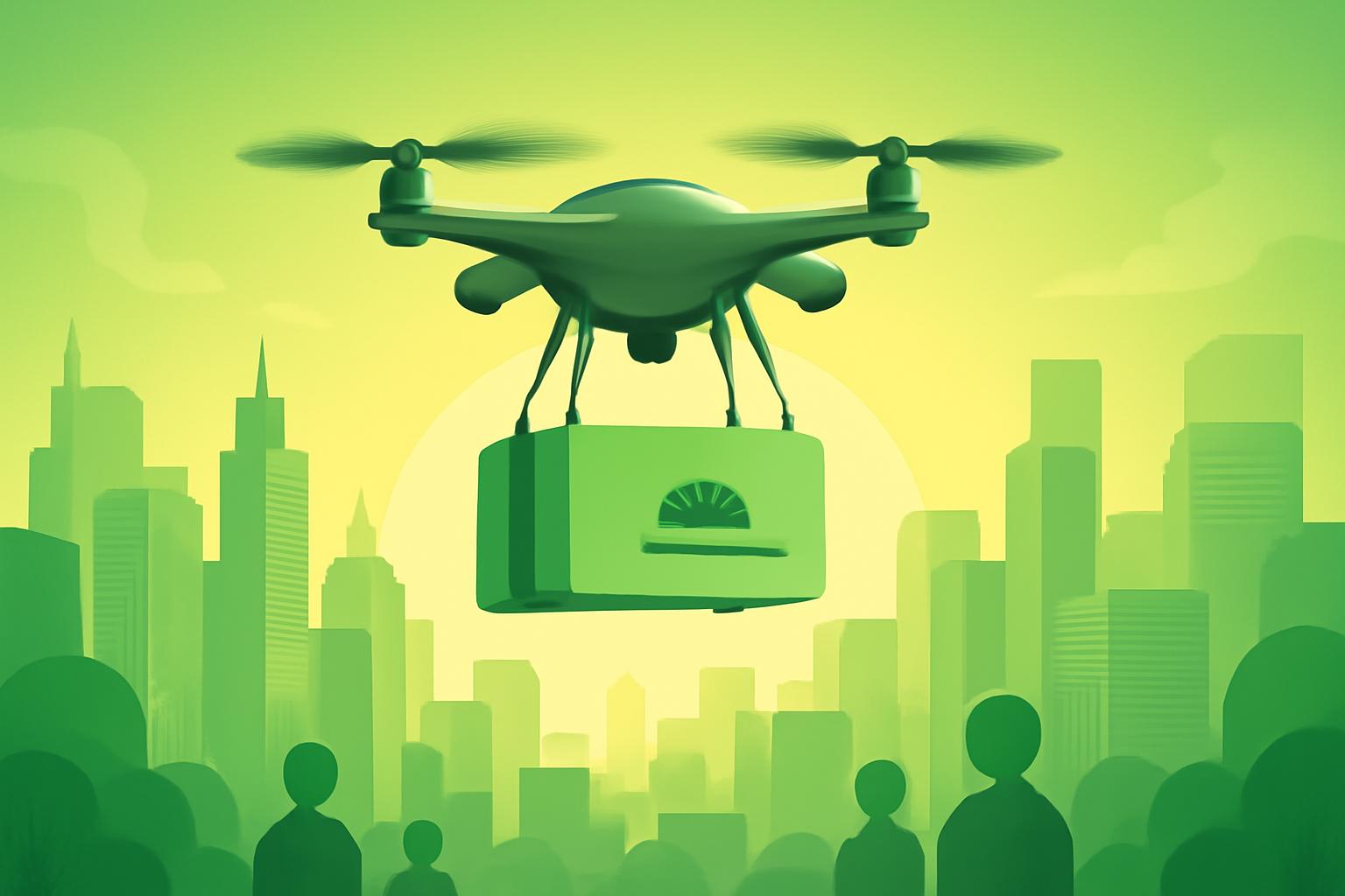 Uber to Relaunch Drone Deliveries with Flytrex Partnership by Year-End | FinOracle