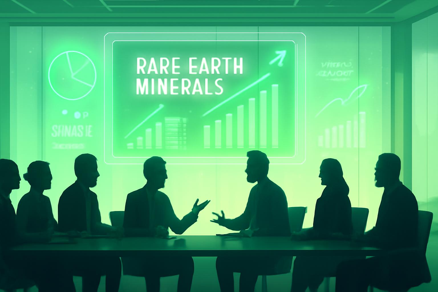 USA Rare Earth Shares Surge 8% Amid Confirmed Talks with Trump Administration | FinOracle